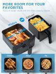 Midea 11QT Dual Basket Air Fryer with Wi-Fi