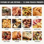 GreenPan 10QT Double Air Fryer with Clear Window