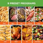 Nutrichef 8.8 QT Double Basket Air Fryer