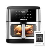 DEIME 10.2 QT Air Fryer with 10 Presets