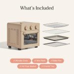 Compact 6-in-1 Air Fryer and Toaster Oven