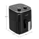 CAYNEL 5QT Air Fryer with Double Basket