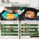 Komzon 3-Pack Reusable Air Fryer Silicone Liners