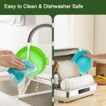 Komzon 3-Pack Reusable Air Fryer Silicone Liners