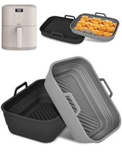 Silicone Liners for 6Qt Air Fryer - 2-Pack