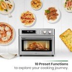 VAL CUCINA 10-in-1 Air Fryer Toaster Oven