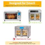 Air Fryer Accessories Set for Emeril Lagasse 26 Qt