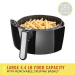 BELLA 5.3 Quart Black Air Fryer