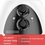 BLACK+DECKER 2-Liter Air Fryer - White/Black