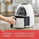 BLACK+DECKER 2-Liter Air Fryer - White/Black