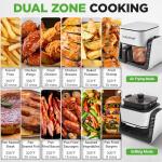 NutriChef 4 QT Air Fryer & Grill Combo