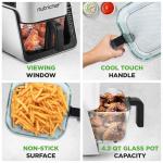 NutriChef 4 QT Air Fryer & Grill Combo