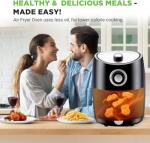 NutriChef 2 Quart Compact Oil-Free Air Fryer