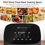 Digital Air Fryer Oven with Touchscreen and Presets
