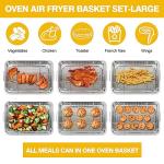 Stainless Steel Air Fryer Basket Set for Ovens