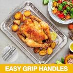 Stainless Steel Air Fryer Basket Set for Ovens