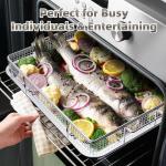 OPENICE Oven Air Fryer Basket and Tray Set