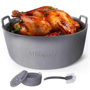 Reusable Silicone Air Fryer Basket Liners, 7.5