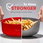 Reusable Silicone Air Fryer Basket Liners, 7.5
