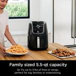 Ninja Max XL Air Fryer 5.5 Quart, Grey