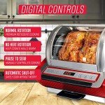 Ronco EZ-Store Rotisserie Oven with 3 Cooking Options