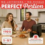 Gourmia Compact 2-Qt Digital Air Fryer