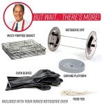 Ronco EZ-Store Rotisserie Oven with 3 Cooking Options