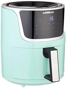 GoWISE USA 5-Quart Digital Air Fryer Mint/Silver