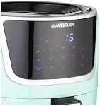 GoWISE USA 5-Quart Digital Air Fryer Mint/Silver