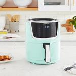 GoWISE USA 5-Quart Digital Air Fryer Mint/Silver