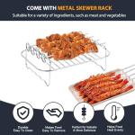 Dual Basket Air Fryer Accessory Set for Ninja