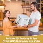 Charmi 5QT Retro Air Fryer with Touchscreen