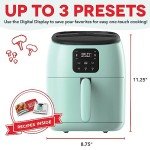DASH Tasti-Crisp Electric Air Fryer, 2.6 Qt