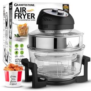 Big Boss 16Qt Family-Sized Glass Air Fryer