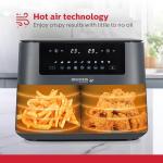 Holstein 8.4QT Dual Basket Digital Air Fryer