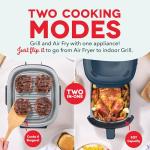 Dash Flip & Fry Digital 2-in-1 Air Fryer