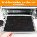 BRIKINTE Reusable Non-Stick Air Fryer Liners, 4 Pack