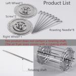 Kispog Stainless Steel Skewers Rack for Air Fryers