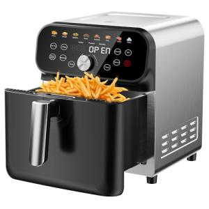 WHUTO 6.2QT Air Fryer with Touchscreen Controls