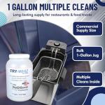 Fry-Whiz Deep Fryer Cleaning Solution - 1 Gallon