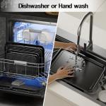 Air Fryer Basket and Tray Set with Parchment