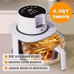 X&E 4.8L Digital Touchscreen Air Fryer
