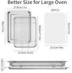 OPENICE Large Air Fryer Basket with Parchment Papers