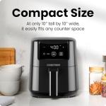 Chefman 2 Qt Compact Digital Air Fryer