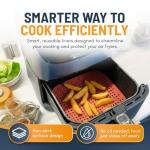 Silicone Air Fryer Liners 3-Pack - Easy Clean