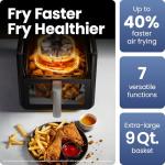 Chefman 9 Qt TurboFry Air Fryer – 7-in-1 Cooking