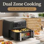 Elite Gourmet 11QT Dual Zone Air Fryer