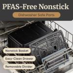 Elite Gourmet 11QT Dual Zone Air Fryer