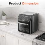 Deluxe 10-in-1 Digital Air Fryer Oven 12.6 Qt