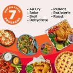 Instant Pot 10QT Air Fryer with 7 Cooking Functions